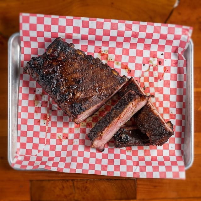 Pork Ribs (by the rack).
