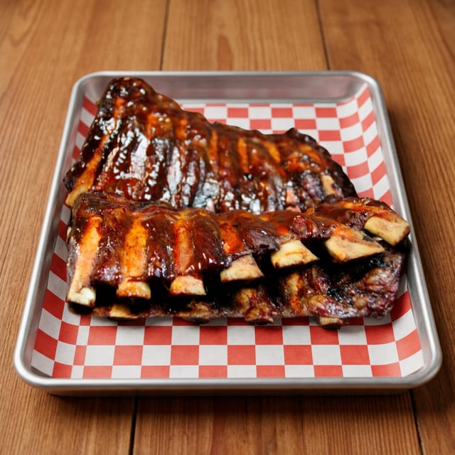 Beef Ribs - Full Rack of Meaty Beef Back Ribs.