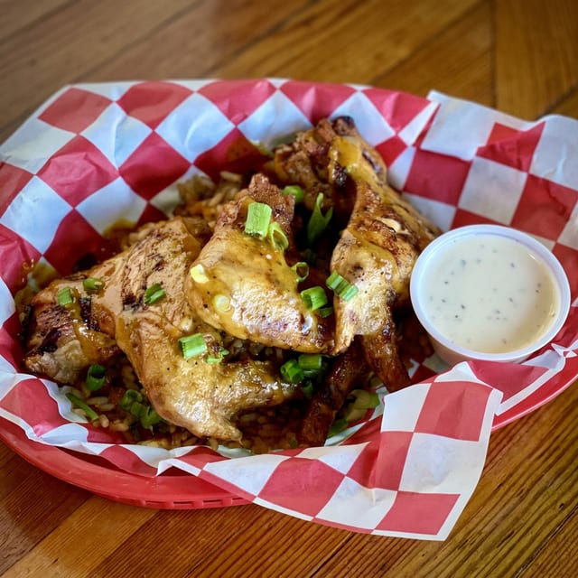 Pork Rib Basket.