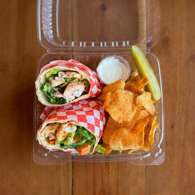 Buffalo Chicken Wrap.