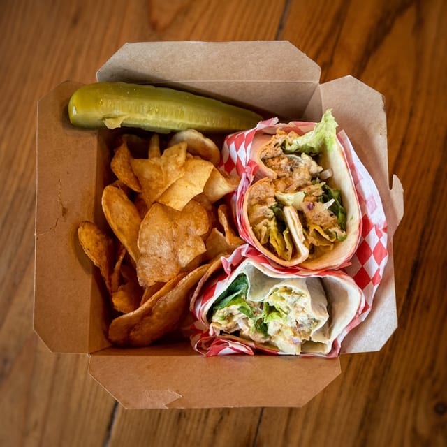 Tuna Salad Wrap.