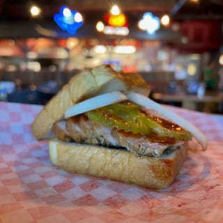 Pork Rib Sandwich