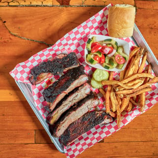 Pork Rib Plate with 2 Sides